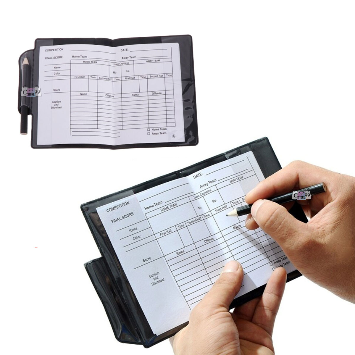 Tarjetas Arbitro Amarilla Y Roja Libreta